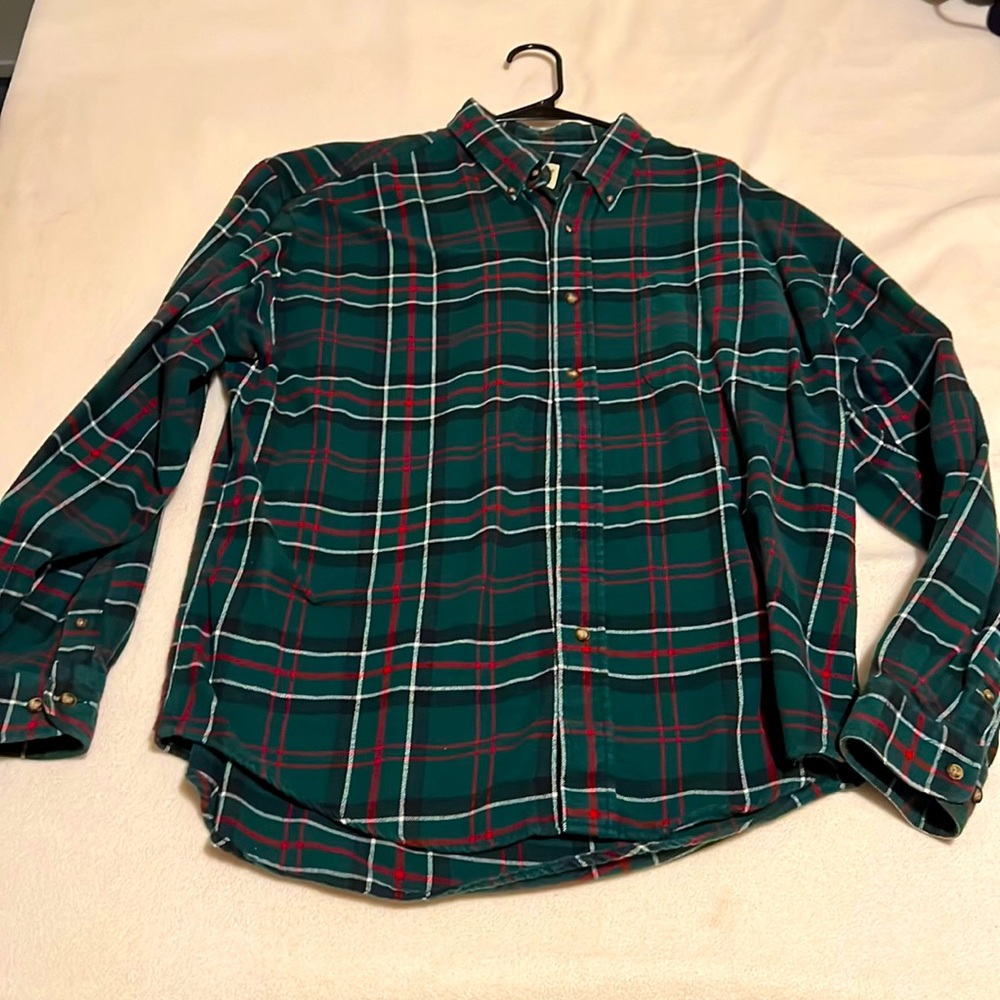 Eddie Bauer Flannel size Large